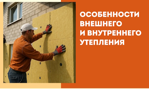 Какие особенности внешнего и внутреннего утепления в Вязьме