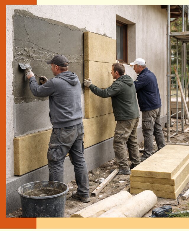 Утепление частного дома в Вязьме — тепло, экономия и надежность