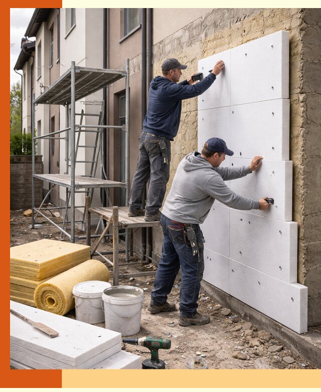 Утепление таунхауса с гарантией комфорта в Вязьме