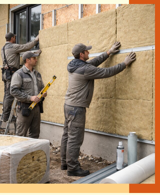 Утепление дома из SIP панелей в Вязьме от 6375 руб./м² под ключ | ТепломастерВзь