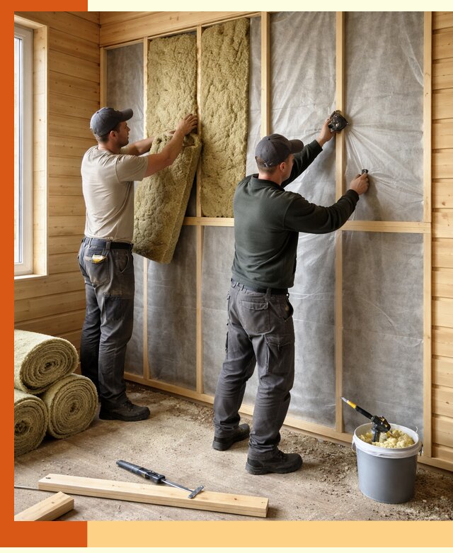 Утепление дома из минибруса в Вязьме: комплексные теплоизоляционные работы