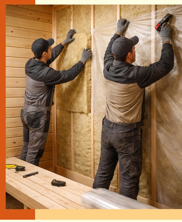 Профессиональное утепление сауны в Вязьме с гарантиями качества