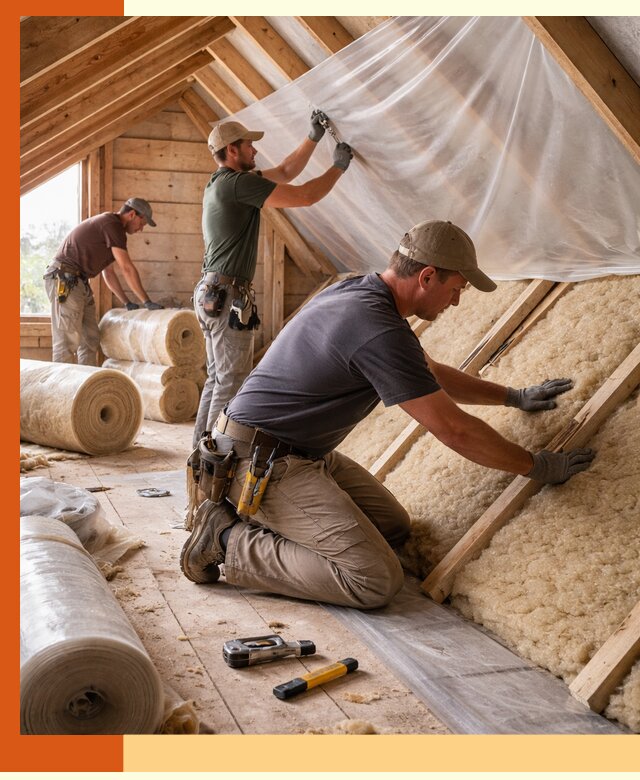 Утепление крыши изнутри в Вязьме: профессионально и надежно