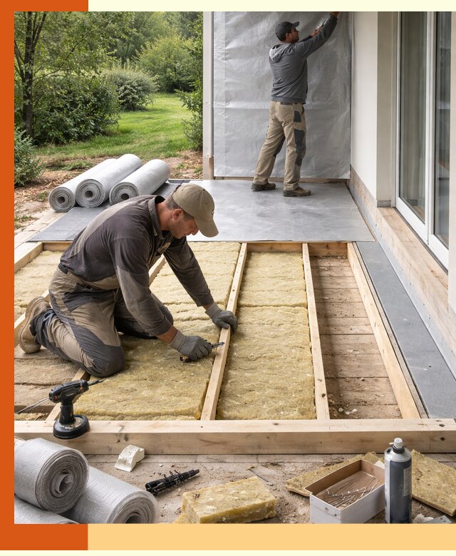 Утепление террасы в Вязьме — тепло и защита круглогодично