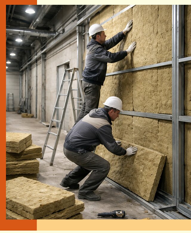 Утепление цеха под ключ в Вязьме с гарантией качества