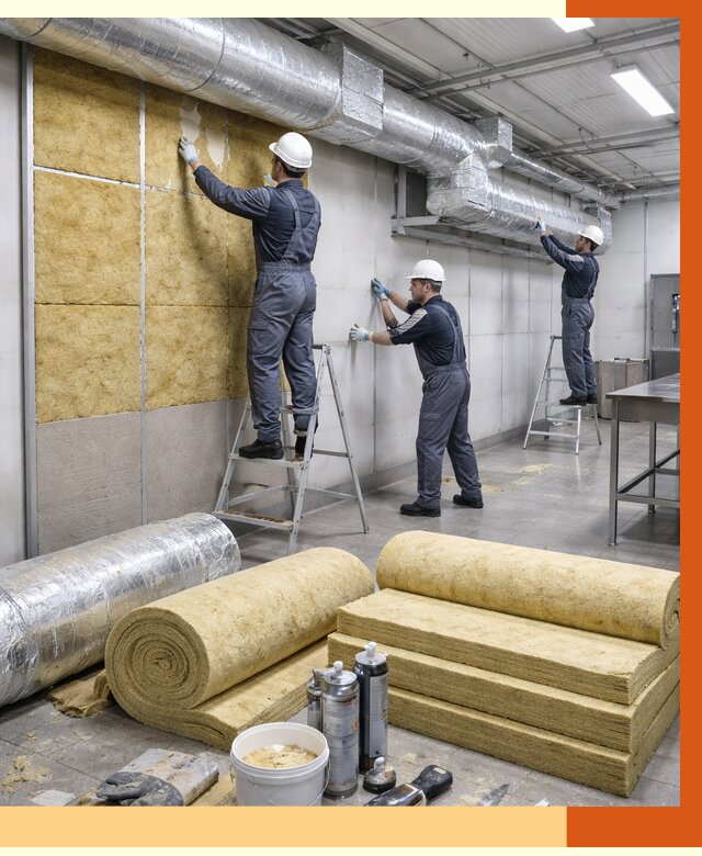 Утепление пищевого цеха в Вязьме от 12853 руб./м² — комплексно под ключ | ТепломастерВзь