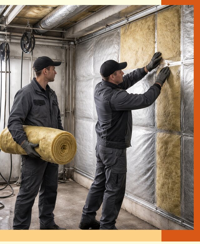 Утепление автомойки в Вязьме от 8740 руб./м2 — комплексное утепление под ключ | ТепломастерВзь