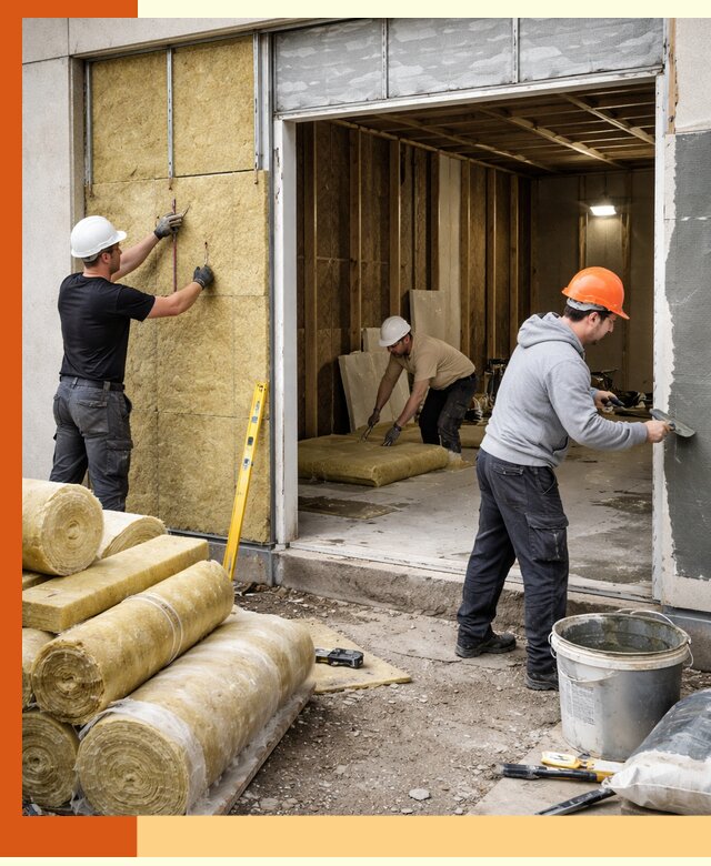 Утепление торгового павильона в Вязьме — качественно и энергоэффективно
