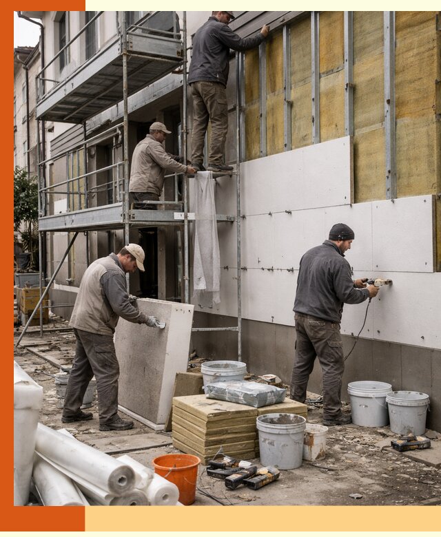 Утепление гостиницы под ключ в Вязьме с гарантией качества