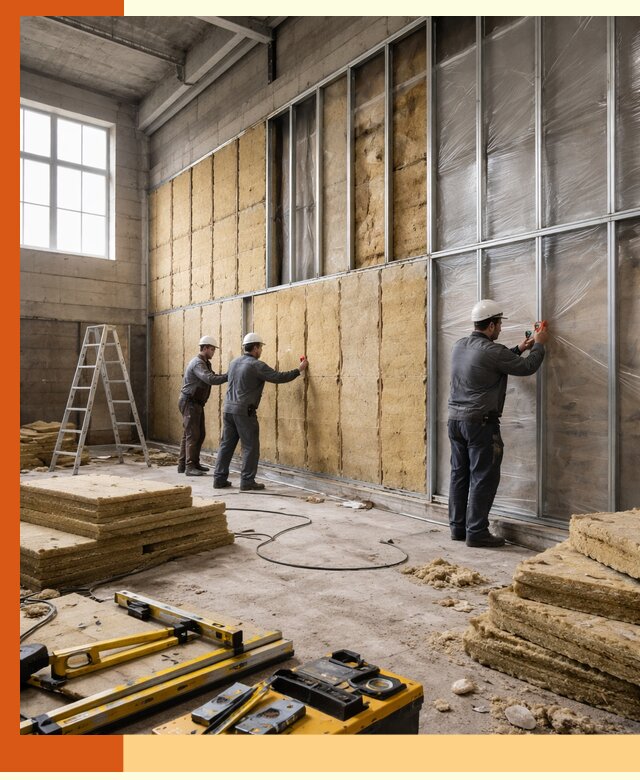 Утепление спортивного зала в Вязьме качественно и недорого