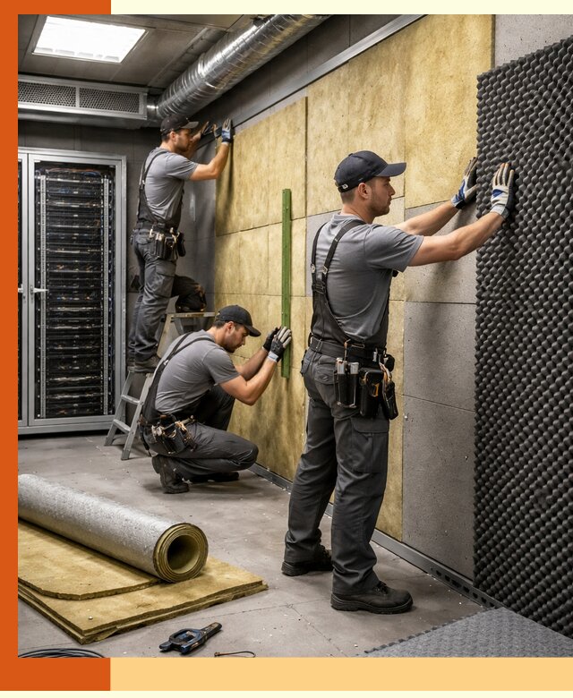 Утепление серверной комнаты профессионально в Вязьме