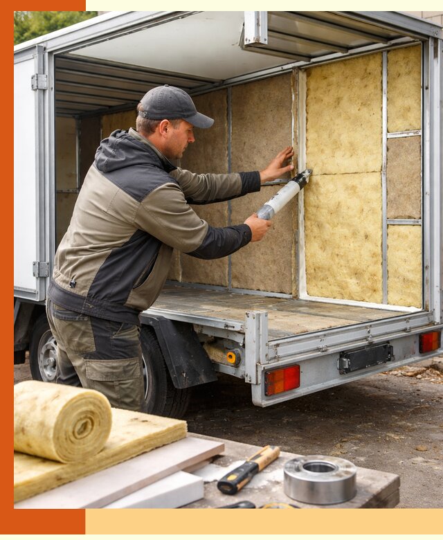 Профессиональное утепление прицепа в Вязьме для любых условий