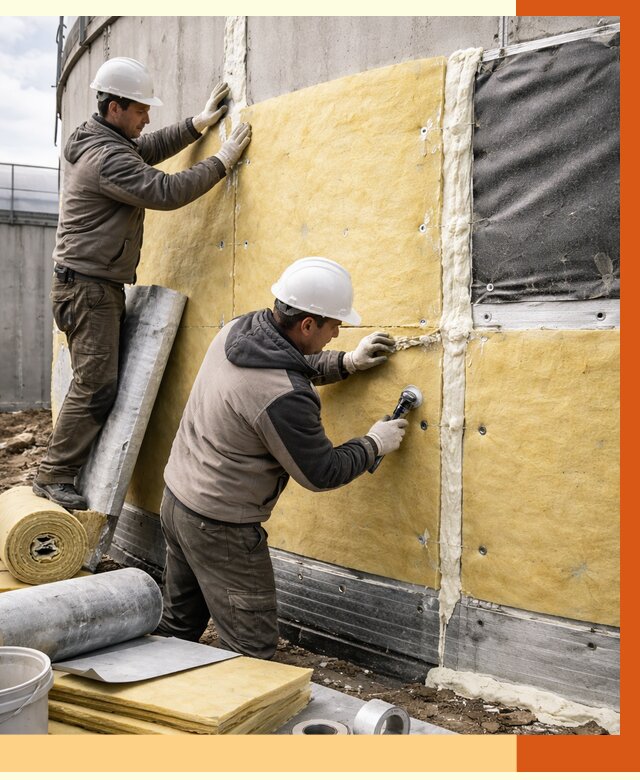 Утепление резервуара в Вязьме от 28276 руб/м2 — монтаж ППУ и комплекс под ключ | ТепломастерВзь