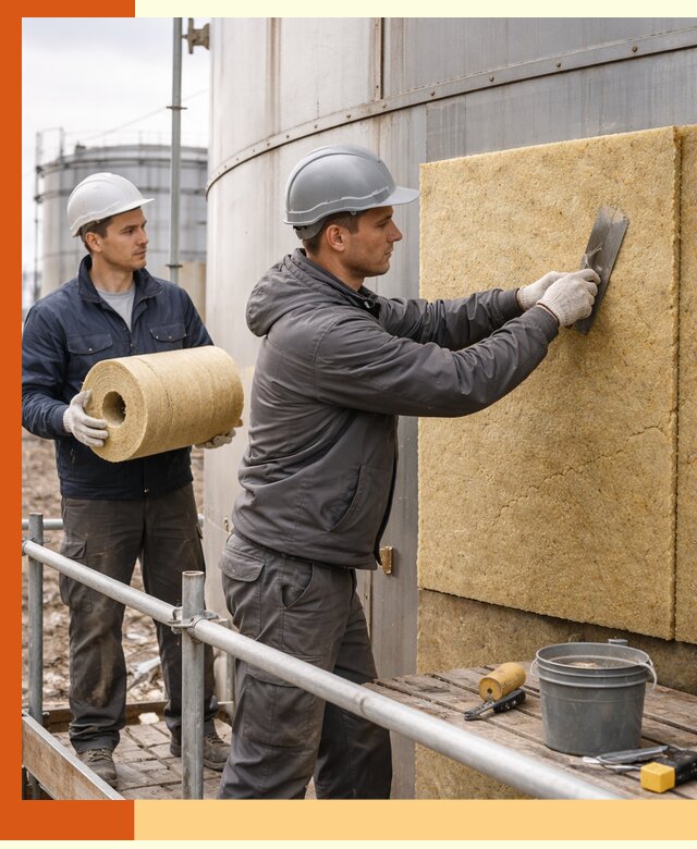 Профессиональное утепление резервуара и теплоизоляция в Вязьме
