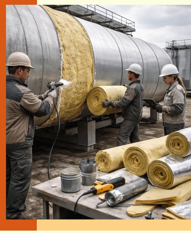 Утепление цистерны в Вязьме — утеплители и монтаж под ключ