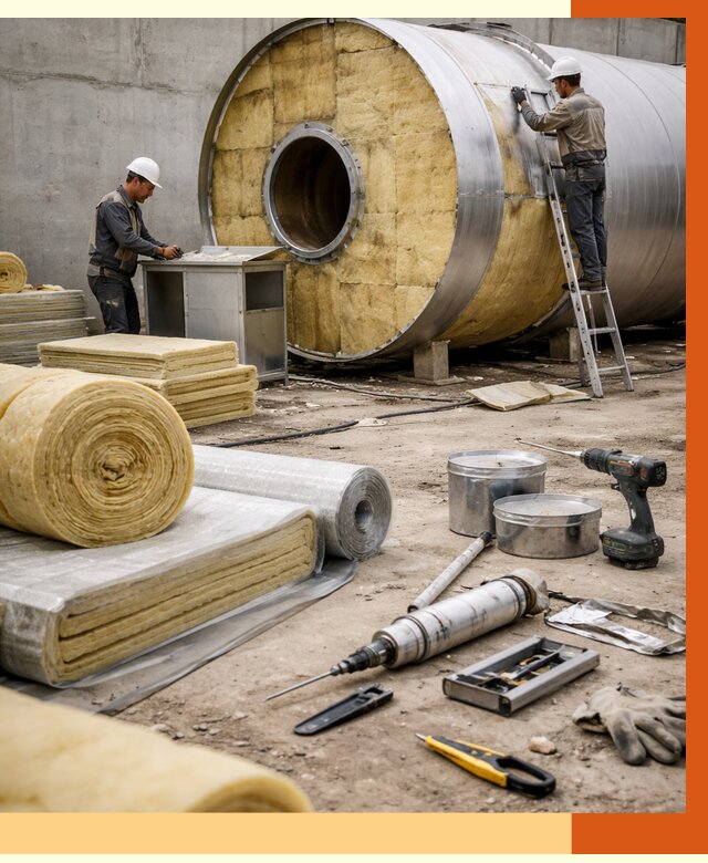 Утепление резервуара с топливом в Вязьме от 28276 руб. под ключ | ТепломастерВзь