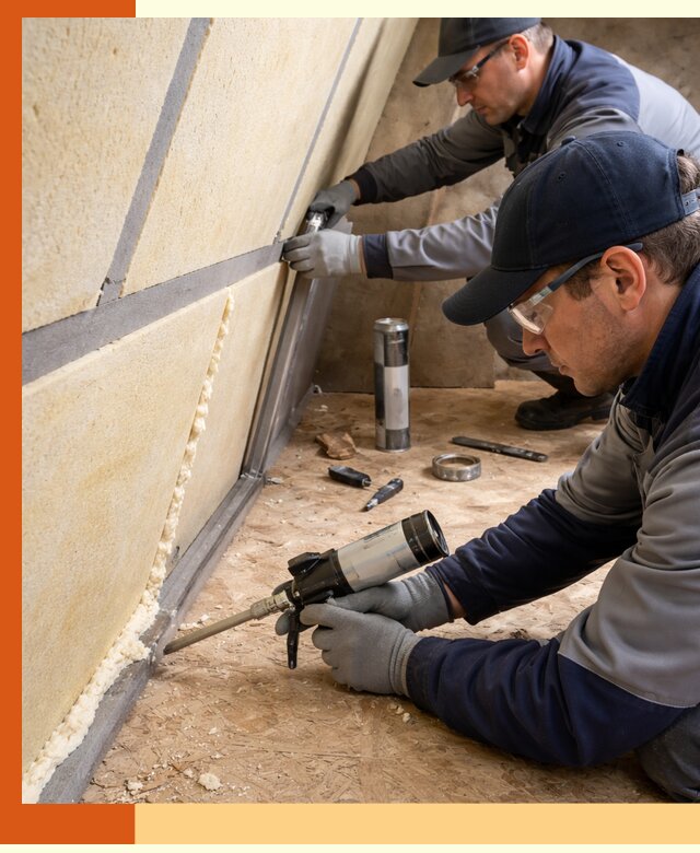 Герметизация стыков ППУ в Вязьме — надежное уплотнение швов