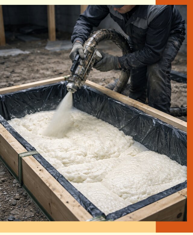 Заливка ППУ в формы в Вязьме от 2571 руб. — утепление форм под ключ | ТепломастерВзь