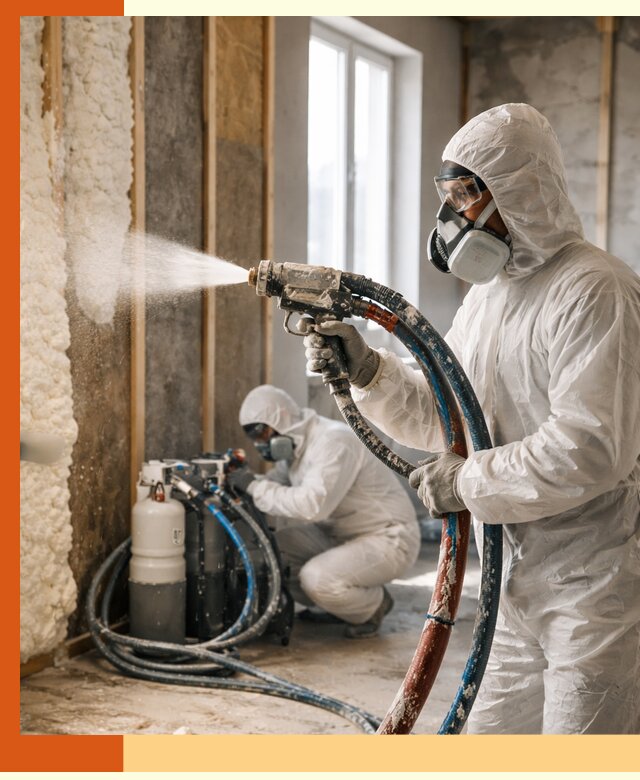 Пенополиуретан напыление для утепления зданий в Вязьме