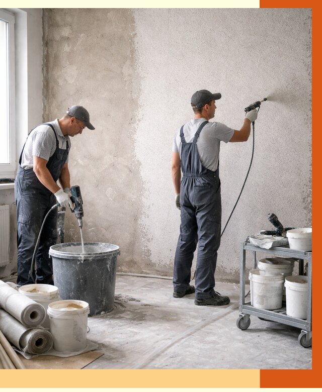 Утепление стен жидкой теплоизоляцией в Вязьме от 4318 руб/м² | ТепломастерВзь