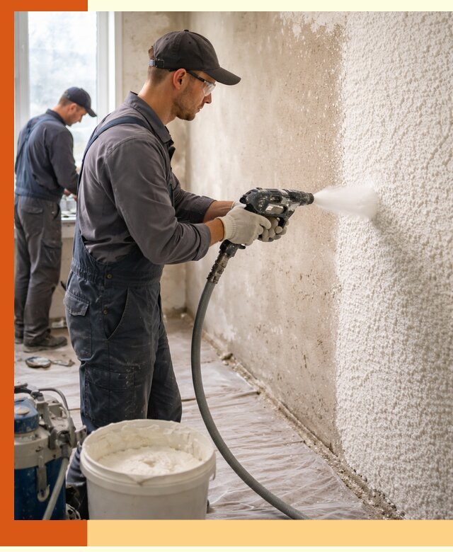 Утепление стен жидкой теплоизоляцией в Вязьме для квартир и домов