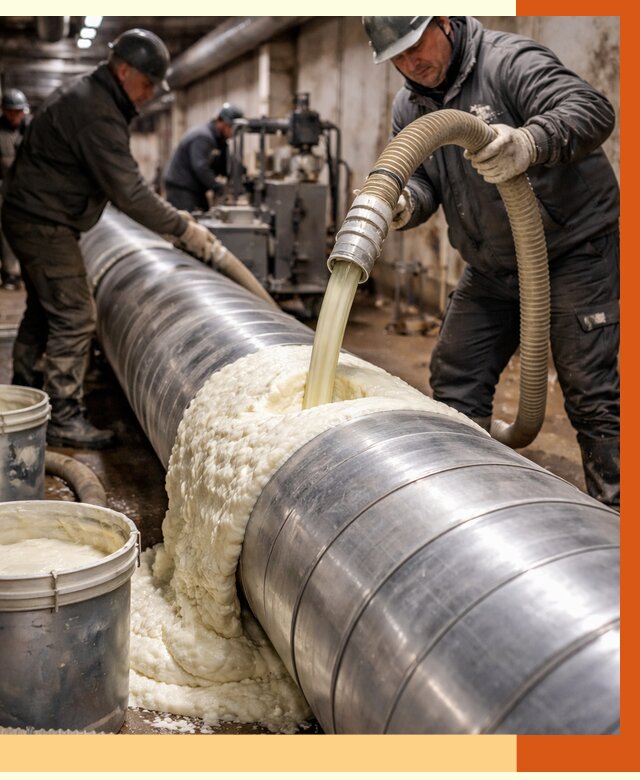 Утепление теплотрассы жидкой теплоизоляцией в Вязьме от 4318 руб. | ТепломастерВзь