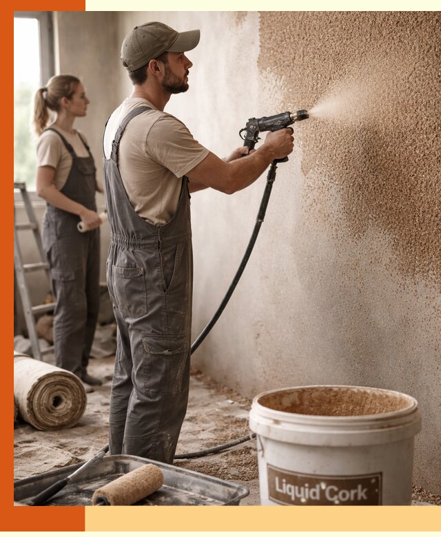 Утепление стен жидкой пробкой в Вязьме эффективное и долговечное