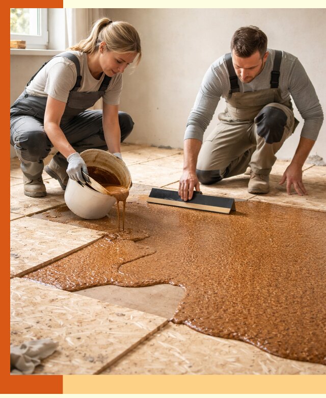 Утепление пола жидкой пробкой в Вязьме для квартир и домов