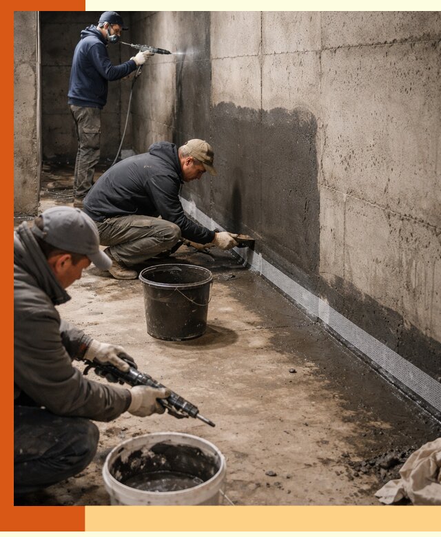 Гидроизоляция подвала в Вязьме — комплексная защита от влаги