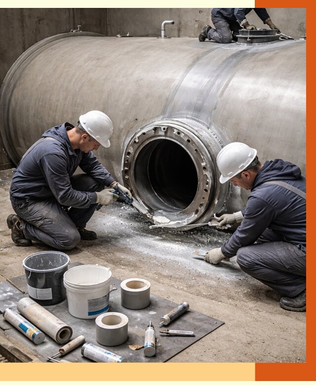 Гидроизоляция резервуара с топливом в Вязьме от 77115 руб. под ключ | ТепломастерВзь