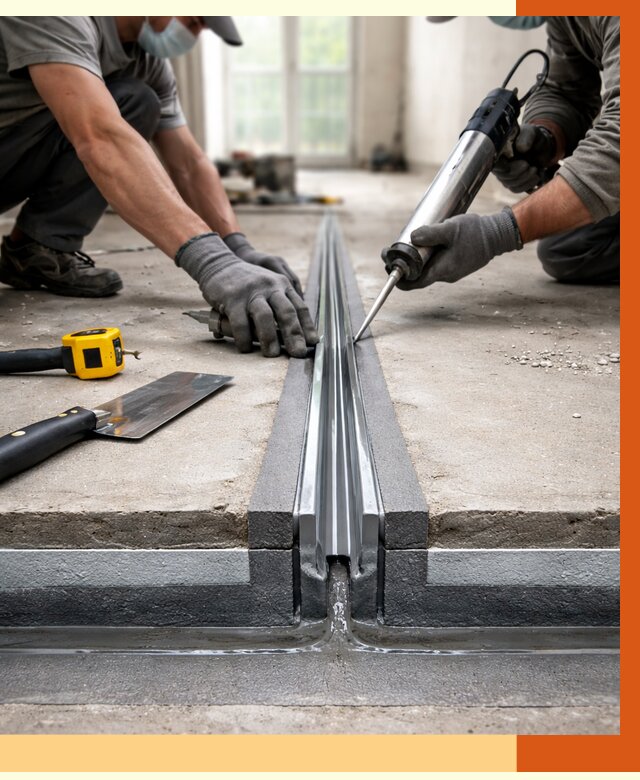 Гидроизоляция деформационного шва в Вязьме от 7712 руб. под ключ | ТепломастерВзь