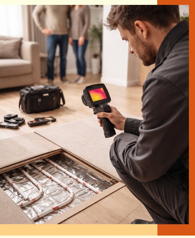 Тепловизионное обследование теплого пола в Вязьме от 4627 руб. — ТепломастерВзь