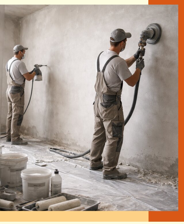 Подготовка поверхности под напыление в Вязьме от 1234 руб. — ТепломастерВзь