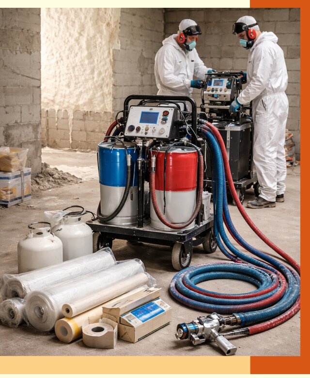 Аренда установки для напыления ППУ в Вязьме от 35987 руб. | ТепломастерВзь