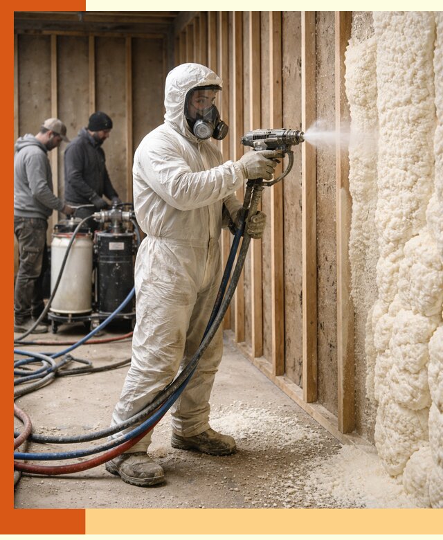 Обучение напылению ППУ: курсы для специалистов в Вязьме