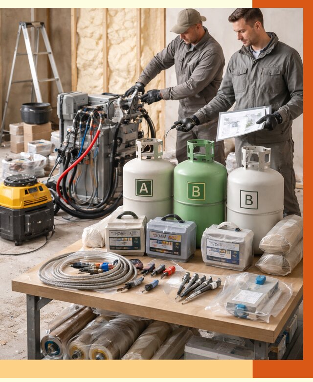 Продажа компонентов ППУ с консультацией в Вязьме от 4318 руб. | ТепломастерВзь